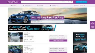 
                            2. Sri Lanka's best leasing site for new and used vehicles | patpat.lk