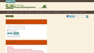 
                            9. SRM Journals - The Society for Range Management > HOME - Allen ...