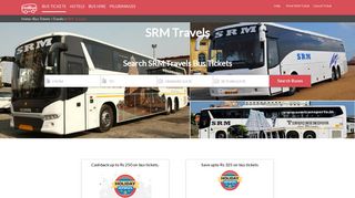 
                            4. SRM Travels Online Bus Ticket Booking, Bus Reservation, Time Table ...