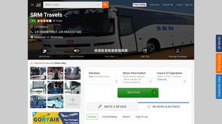 
                            10. SRM Travels - Travel Agents in Theni - Justdial