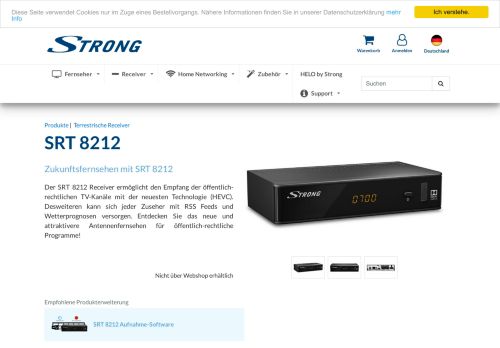 
                            2. SRT 8212 - strong . tv or