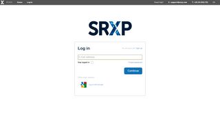 
                            1. SRXP: Log in