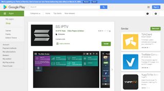 
                            12. SS IPTV – Apps no Google Play