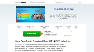 
                            3. Ssajalandhar.org website. Home Page District Education Officer ...