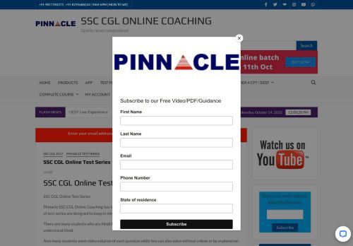 
                            4. ssc cgl online test series, SSC Test Series in ... - SSC CGL Pinnacle