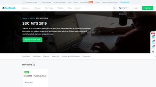 
                            8. SSC MTS Exam - Check Syllabus, Exam Pattern | Free Online Test ...