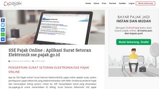 
                            11. SSE Pajak Online : Aplikasi Surat Setoran Elektronik sse.pajak.go.id ...