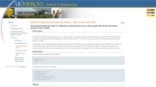 
                            1. SSH Access with LDAP — School of Engineering Computing Support
