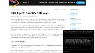 
                            13. SSH Agent: Simplify SSH keys | PyCharm Blog