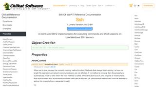 
                            5. Ssh C# WinRT Reference Documentation - Chilkat