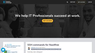 
                            9. SSH commands for Nas4free - Experts Exchange