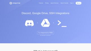 
                            4. SSH, Google Drive, Discord Integrations | Integromat