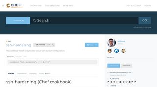 
                            12. ssh-hardening Cookbook - Chef Supermarket