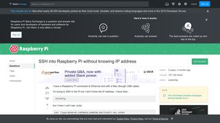 
                            1. SSH into Raspberry Pi without knowing IP address - Raspberry Pi ...