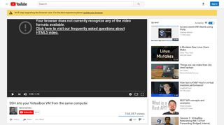 
                            10. SSH into your Virtualbox VM from the same computer - YouTube