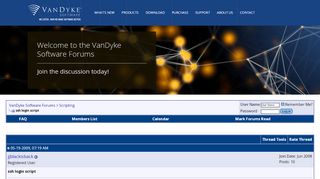 
                            7. ssh login script - VanDyke Software Forums