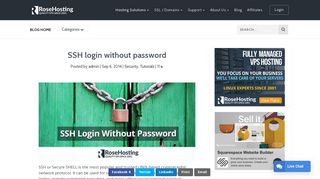 
                            11. SSH login without password | RoseHosting