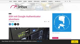 
                            9. SSH mit Google Authenticator absichern – intux