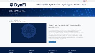 
                            10. ssh OPNSense | DynFi