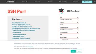 
                            5. SSH Port | SSH.COM - SSH Communications