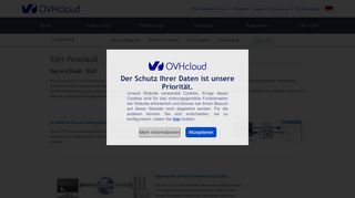 
                            5. SSH Protokoll - Webhosting - OVH