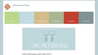 
                            5. SSH-Schlüssel unter Mac OS X | Notizen aus der Provinz
