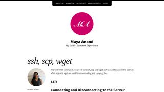 
                            8. ssh, scp, wget – Maya Anand