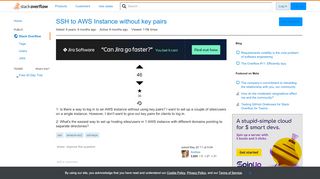 
                            10. SSH to AWS Instance without key pairs - Stack Overflow