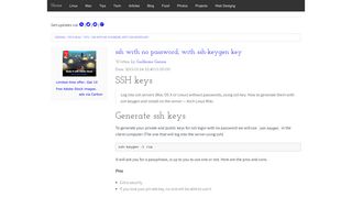
                            13. ssh with no password, with ssh-keygen key - Geeking