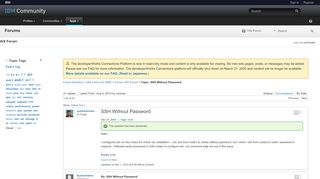 
                            6. SSH Without Password - AIX Forum Forum - IBM