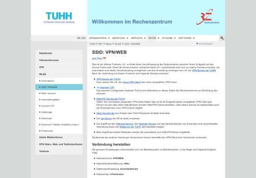 
                            4. SSID: VPN/WEB | RZT - TUHH