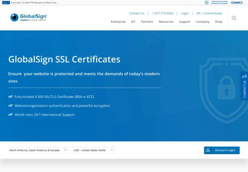 
                            3. SSL Certificates from GlobalSign