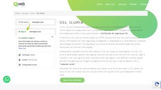 
                            12. SSL Iluria - Obtenha agora o SSL Iluria! - Web Designer Freelancer