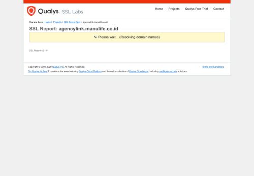 
                            12. SSL Server Test: agencylink.manulife.co.id (Powered by Qualys SSL ...