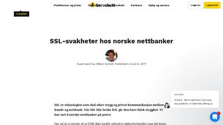 
                            5. SSL-svakheter hos norske nettbanker - Servebolt.no