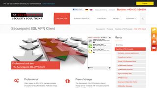 
                            3. SSL VPN Client from Securepoint - professional and free