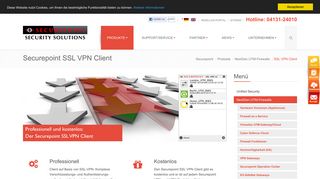 
                            1. SSL VPN Client von Securepoint - Professionell und kostenlos