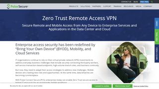 
                            5. SSL VPN Solution | Pulse Connect Secure