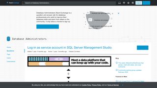 
                            4. ssms - Log-in as service account in SQL Server Management Studio ...