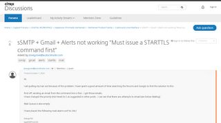 
                            7. sSMTP + Gmail + Alerts not working 