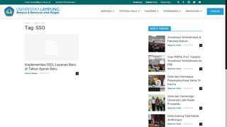 
                            5. SSO Archives - Universitas Lampung