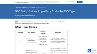 
                            9. SSO Setup Guides: Login Error Codes by SSO Type – Handshake ...