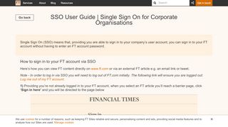 
                            13. SSO User Guide | Single Sign On for Corporate Organisations