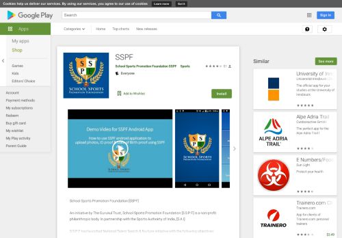
                            8. SSPF – Apps on Google Play
