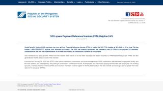 
                            9. SSS opens Payment Reference Number (PRN) - Republic of the ...