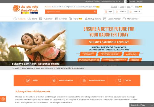 
                            9. SSY Scheme - Open Sukanya Samriddhi Yojana Online in India ...