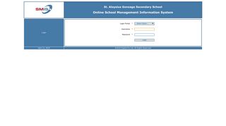 
                            11. St. Aloysius Gonzaga Secondary School::Login - Login Portal