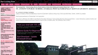
                            4. ST. ANTONY'S PUBLIC SCHOOL ANAKKAL POST KANJIRAPALLY ...