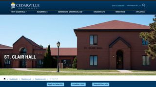
                            10. St. Clair Hall | Cedarville University