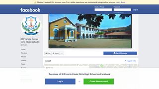 
                            10. St Francis Xavier Girls High School - About | Facebook